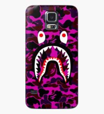camo purple Case/Skin for Samsung Galaxy