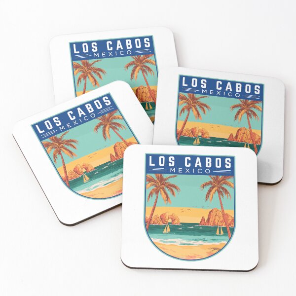 Item preview, Los Cabos in Mexico, Vintage Travel Art Badge designed and sold by MaateoDesign.