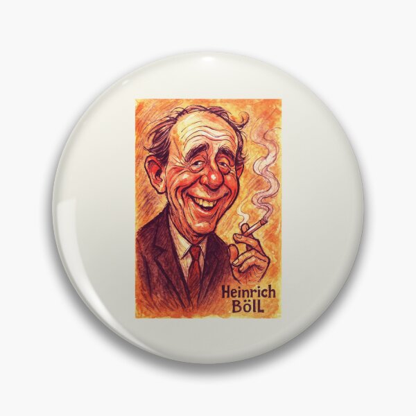 Item preview, Heinrich Böll designed and sold by Sarcastic designs.