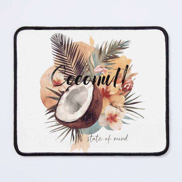 Item preview, Coconut State of Mind – Tropical Boho Aesthetic Design for Summer Lovers designed and sold by Activity01.