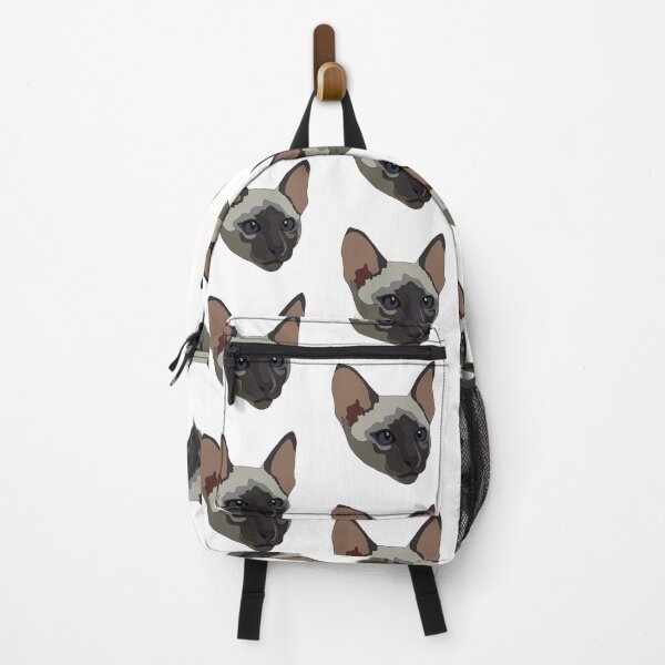 Item preview, Seal point siamese cat with blue eyes designed and sold by LeahcarsArt.