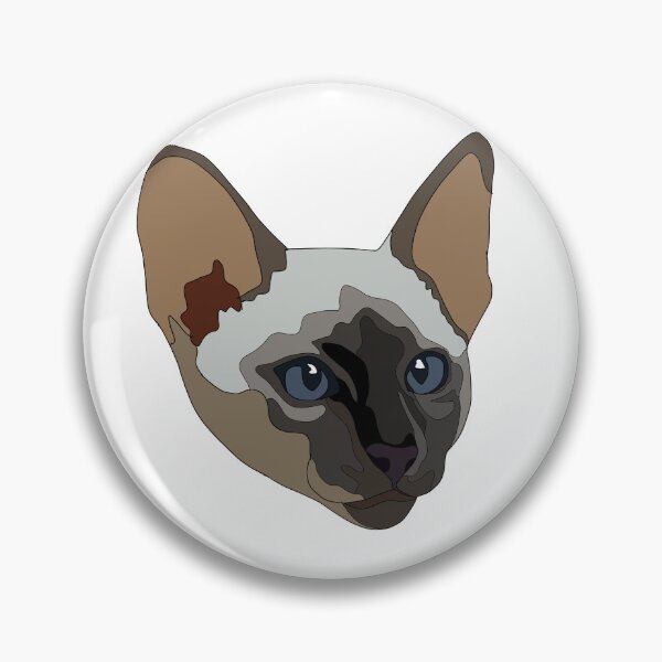 Item preview, Copy of Seal point siamese cat with blue eyes designed and sold by LeahcarsArt.
