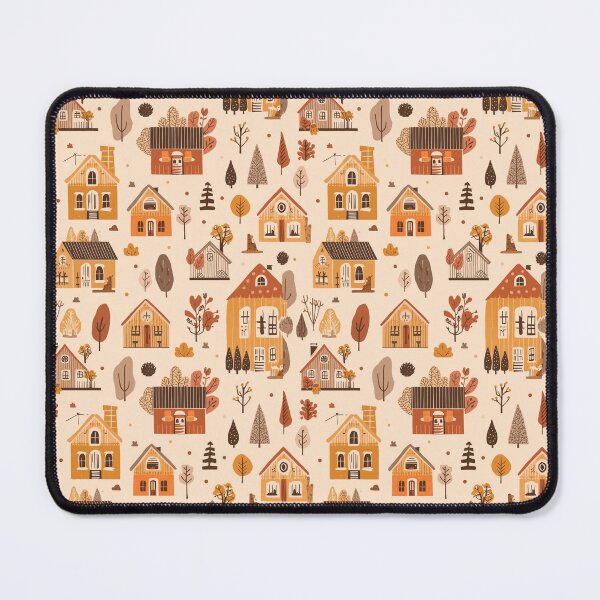 Item preview, Scandinavian Warm Housing Illustration designed and sold by pearl-carnation.
