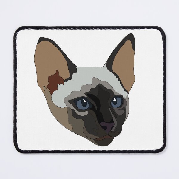 Item preview, Copy of Copy of Seal point siamese cat with blue eyes designed and sold by LeahcarsArt.