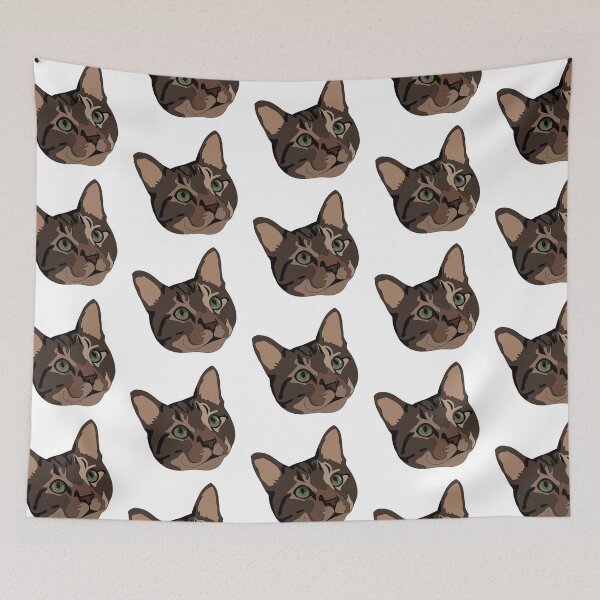 Item preview, Copy of Brown or grey tabby cat designed and sold by LeahcarsArt.