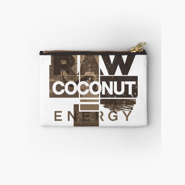Item preview, Raw Coconut Energy – Minimalist Tropical Power Design for Active Souls designed and sold by Activity01.