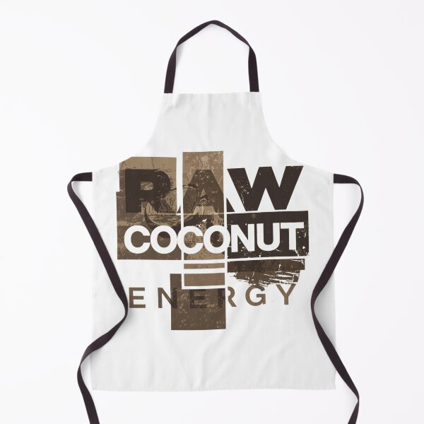 Item preview, Raw Coconut Energy – Minimalist Tropical Power Design for Active Souls designed and sold by Activity01.