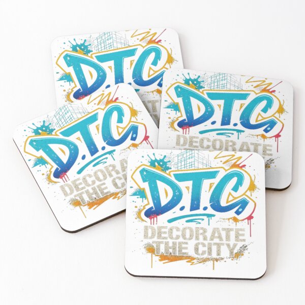 Item preview, D.T.C. – Decorate the City Graffiti Sticker designed and sold by DECORATE.THE.CITY (D.T.C).