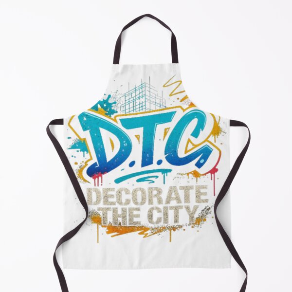 Aperçu de l'œuvre D.T.C. – Autocollant graffiti « Décorez la ville » créée et vendue par H.C HustleConvention .