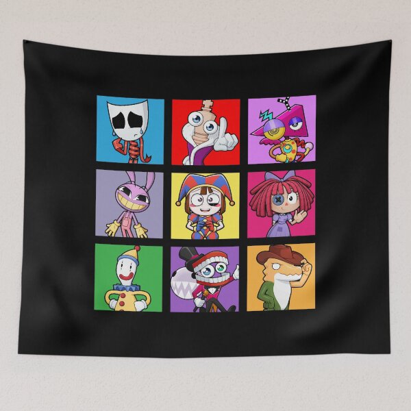 Item preview, the amazing digital circus chibis fanart Essential designed and sold by tolle123.