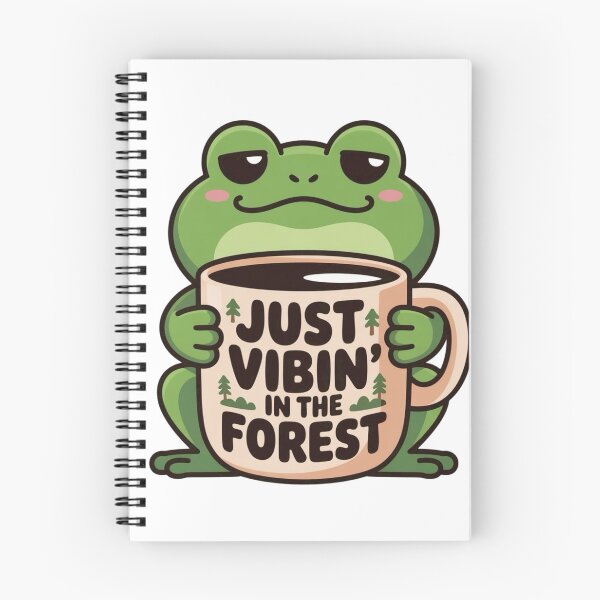 Item preview, Froggy Coffee Vibes designed and sold by AH-homemade.