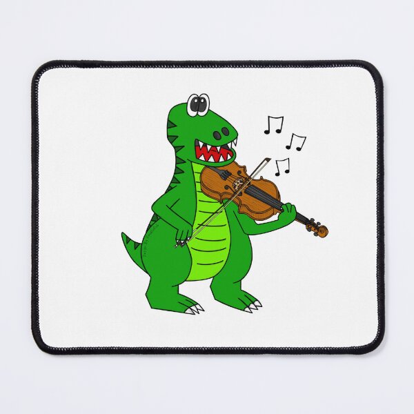 Item preview, T-Rex Dinosaur Playing Violin, Violinist Musician Music Teacher designed and sold by doodlerob.