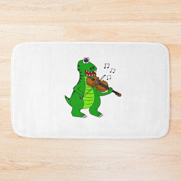 Item preview, T-Rex Dinosaur Playing Violin, Violinist Musician Music Teacher designed and sold by doodlerob.