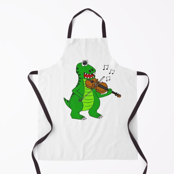 Item preview, T-Rex Dinosaur Playing Violin, Violinist Musician Music Teacher designed and sold by doodlerob.
