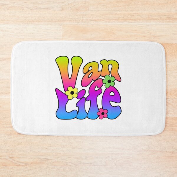 Item preview, Retro Van Life Groovy Hippie Design – Colorful Boho Road Trip Gift for Travelers designed and sold by Sun Sand & Sea Art.