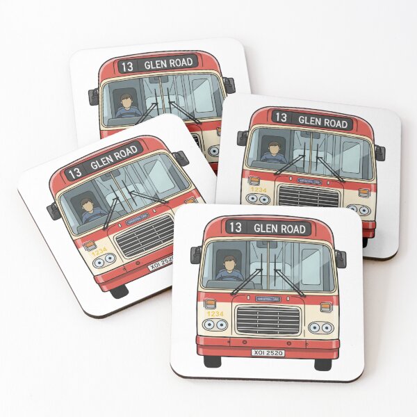 Item preview, Belfast Citybus 13 Glen Road designed and sold by pixelatedflix.