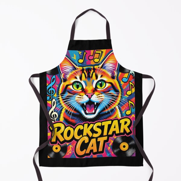 Item preview, Rockstar Cat designed and sold by Melody-Merch.