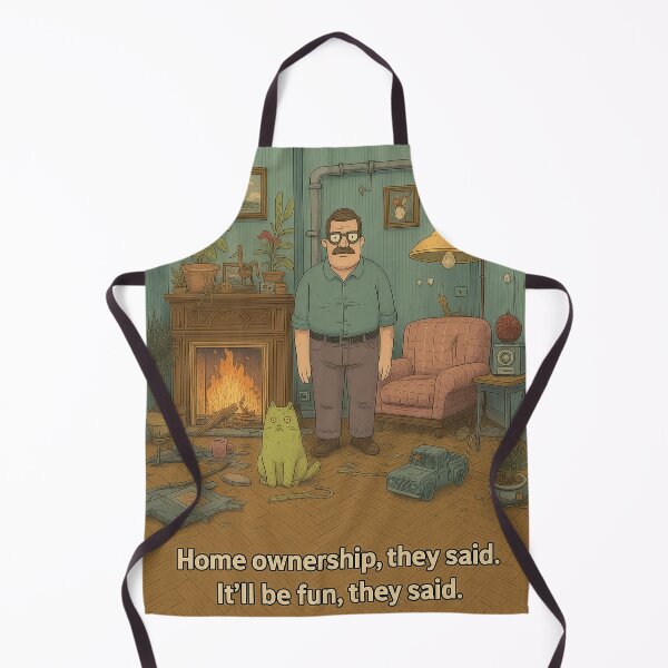 Item preview, It’ll Be Fun, They Said, Funny Homeowner Art designed and sold by ServeInH.