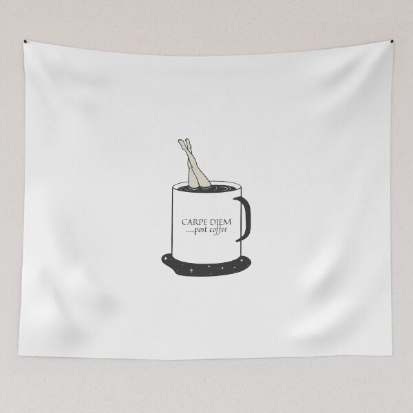 Item preview, Carpe Diem…post coffee designed and sold by KeechaTato.