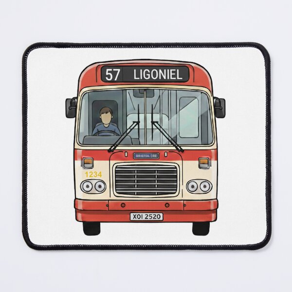 Item preview, Belfast Citybus 57 Ligoniel designed and sold by pixelatedflix.