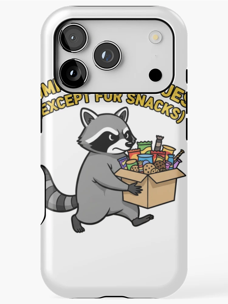 Thumbnail 1 of 4, iPhone Case, Commitment Issues Raccoon designed and sold by Star-Racc.
