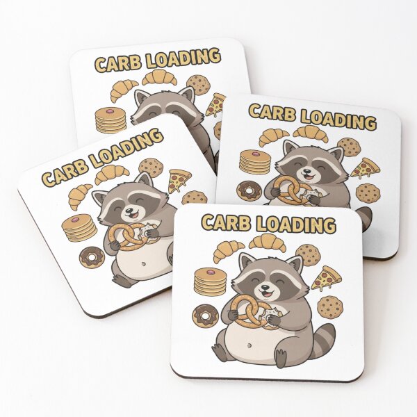 Item preview, Carb Loading Raccoon designed and sold by Star-Racc.