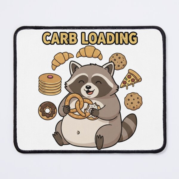 Item preview, Carb Loading Raccoon designed and sold by Star-Racc.