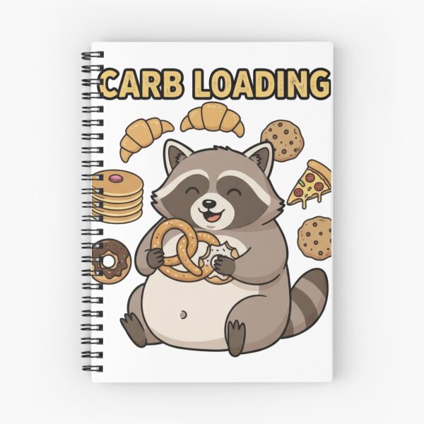 Item preview, Carb Loading Raccoon designed and sold by Star-Racc.