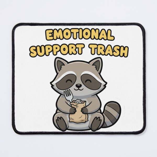 Item preview, Emotional Support Trash Raccoon designed and sold by Star-Racc.