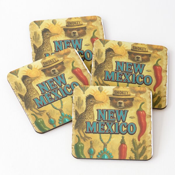 Item preview, New Mexico Attractions, Land of Enchantment designed and sold by Thomas Hill Art.