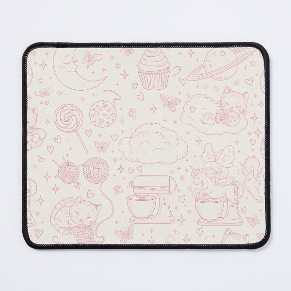 Item preview, Cute Cat Unicorn Dreams Seamless Pattern Pastel designed and sold by Popettte.