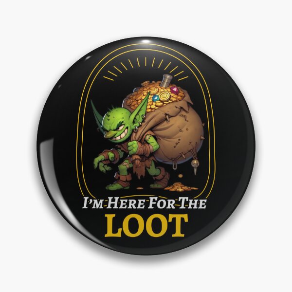 Item preview, Loot Goblin designed and sold by ShepardSmithy.