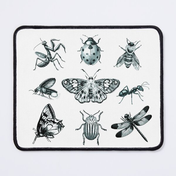 Item preview, Retro Entomology Blue designed and sold by Biofilia.