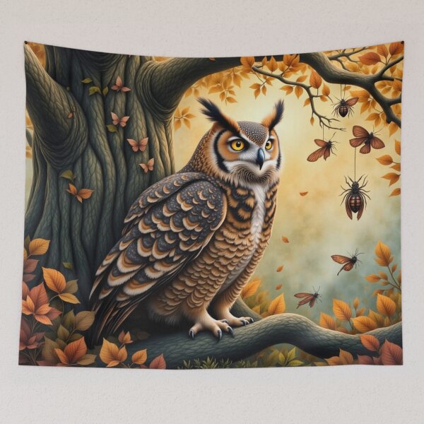 Item preview, Autumn Owl designed and sold by Talpha.