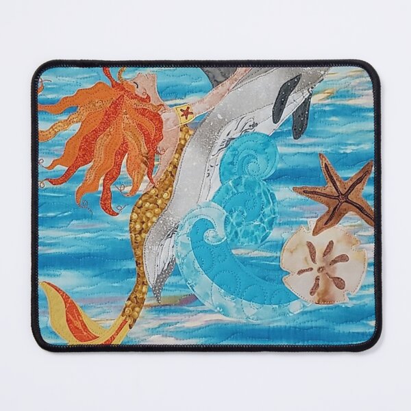 Item preview, Mermaid Rodeo...riding a dolphin designed and sold by NaidaK.