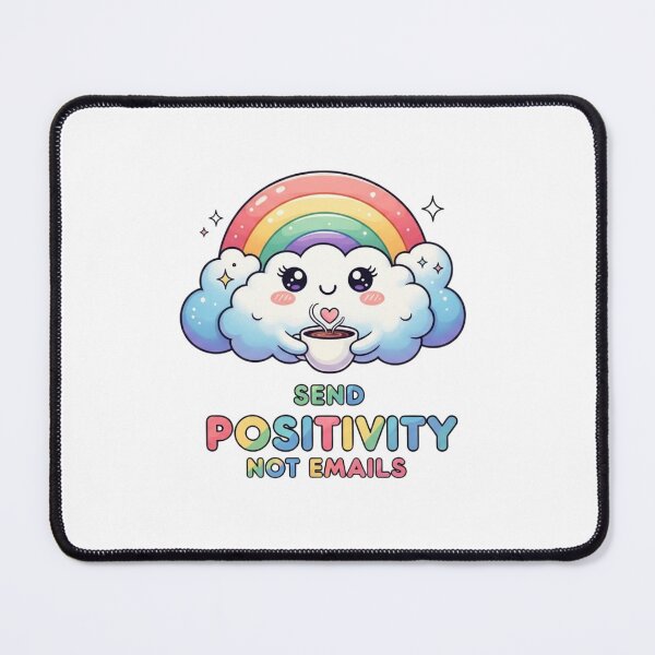 Item preview, Funny Coffee Cup Send Positivity Not Emails designed and sold by Clothesbest.