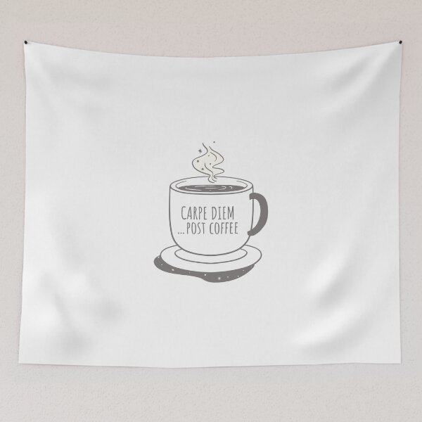 Item preview, Carpe Diem…post coffee designed and sold by KeechaTato.