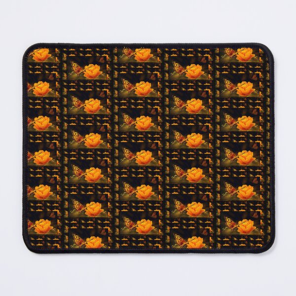 Item preview, Orange Butterfly and Flower: A Ballet of Nature's Elegance and Vibrancy designed and sold by GeminiDeesignz.