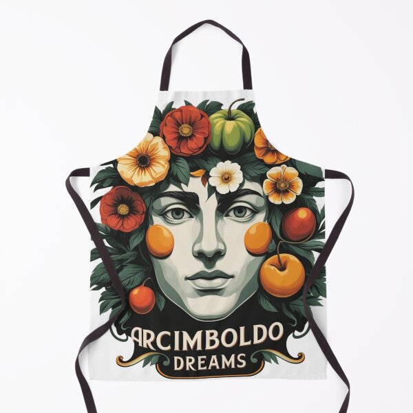 Item preview, Arcimboldo's Dreams – A modern and surreal floral portrait designed and sold by ShadowSteel.