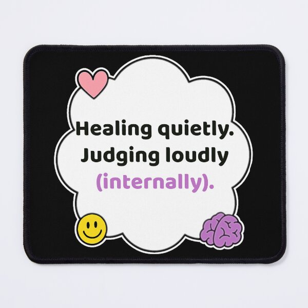 Item preview, Coping Humor – Healing Quietly Judging Internally – Gift for Therapy Friends – Cute Soft Sticker designed and sold by JacobKAurumhead.