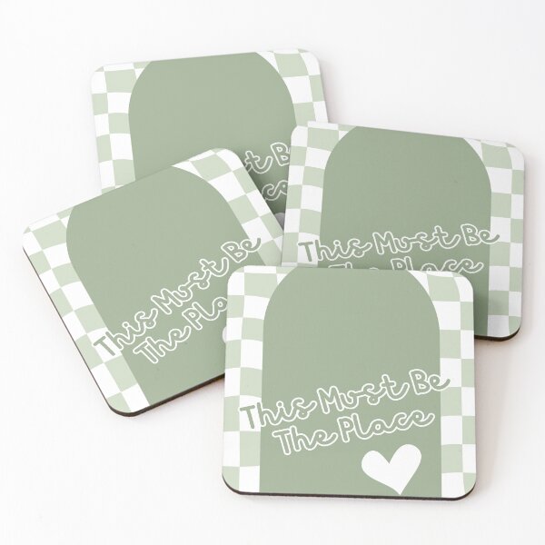 Item preview, This Must Be The Place in Sage Green designed and sold by Dondonmart.
