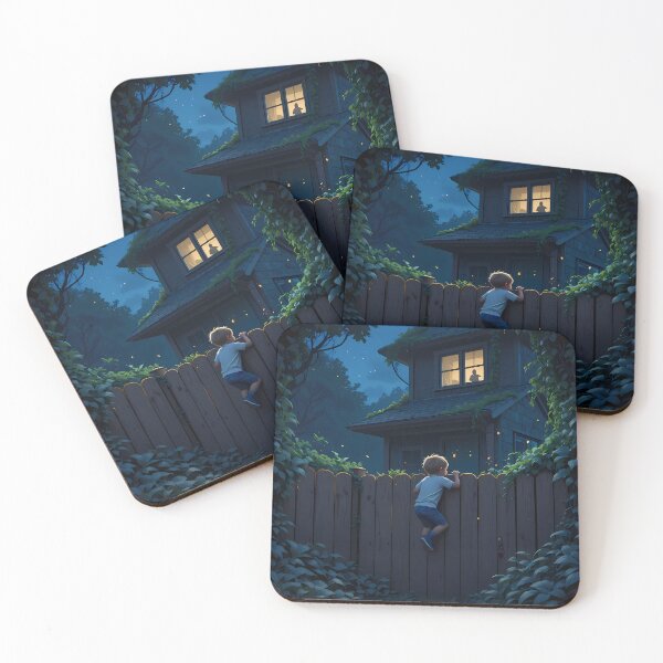 Item preview, Boy Mysterious Explorations Adventures Dramatic Detailed Scenes Nature designed and sold by ART ATTACK ZONE.