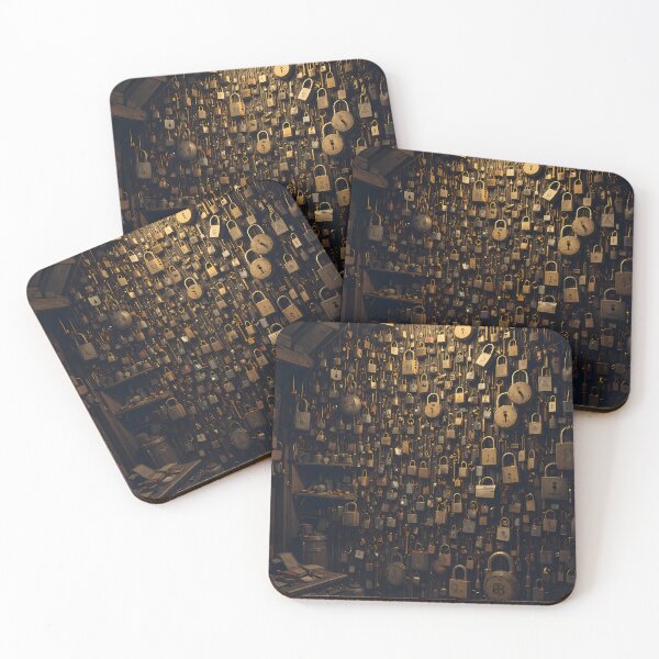 Item preview, Gold Mysterious Explorations Adventures Dramatic Detailed Scenes Nature designed and sold by ART ATTACK ZONE.