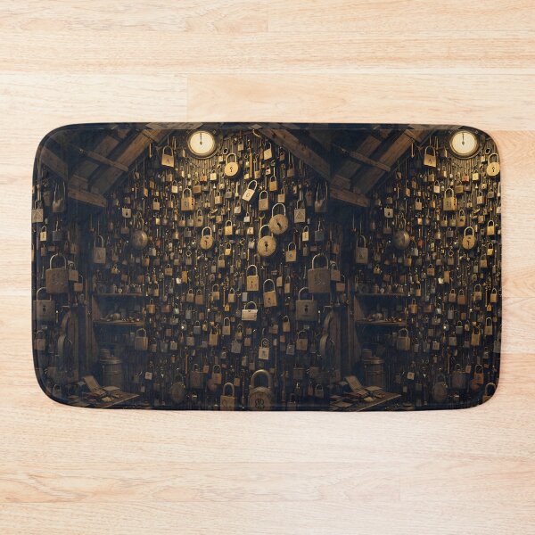 Item preview, Gold Mysterious Explorations Adventures Dramatic Detailed Scenes Nature designed and sold by ART ATTACK ZONE.