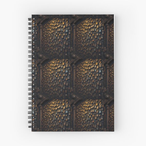 Item preview, Lock Mysterious Explorations Adventures Dramatic Detailed Scenes Nature designed and sold by ART ATTACK ZONE.