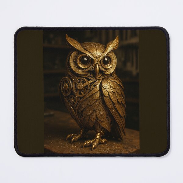 Item preview, Brass Steampunk Owl designed and sold by Tridentulus.