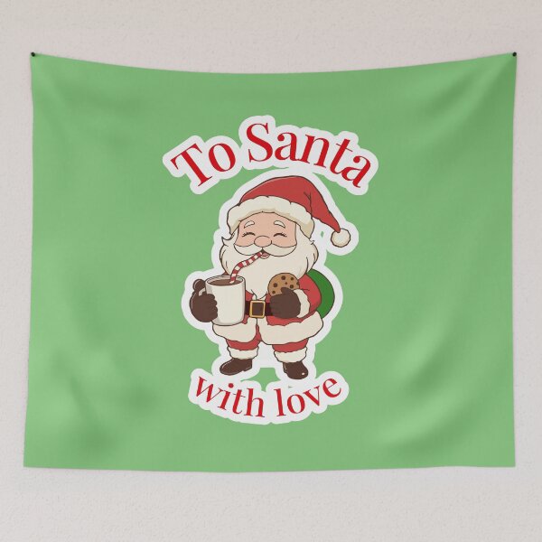 Item preview, Santa & Cookies – Sweet Christmas Design designed and sold by LitaBarc.
