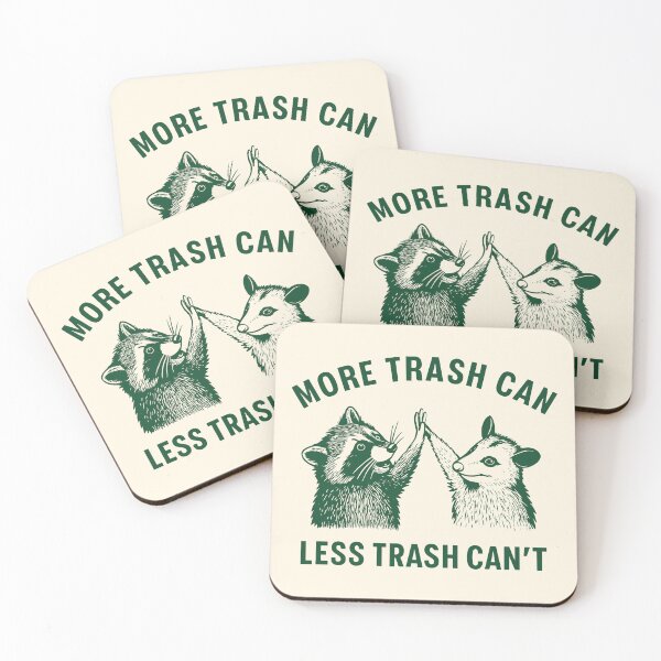 Item preview, More Trash Can Less Trash Can’t High Five designed and sold by SassCity.