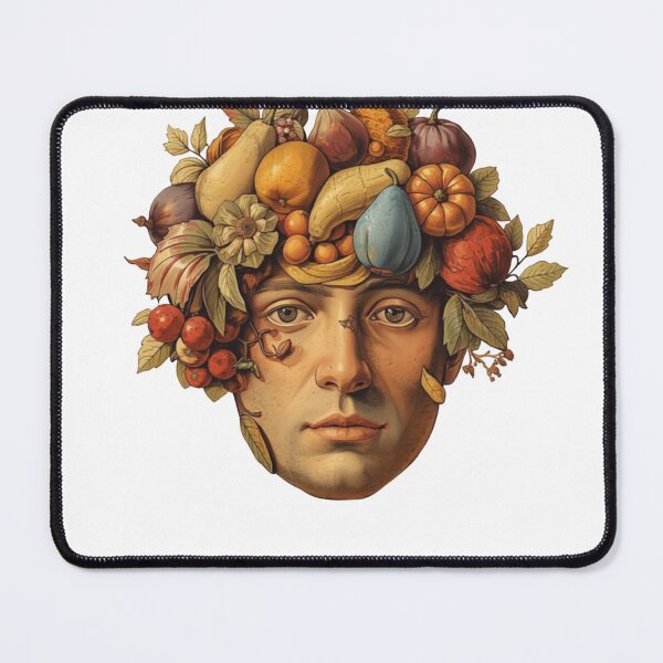 Item preview, The Spirit of Arcimboldo – Face of Flowers and Fruit designed and sold by ShadowSteel.