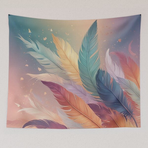 Item preview, Pastel feathers designed and sold by Talpha.